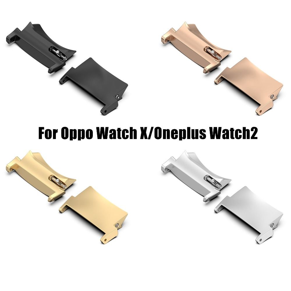 Smartwatch X - New 2Pcs Metal Strap Adapter Watchband