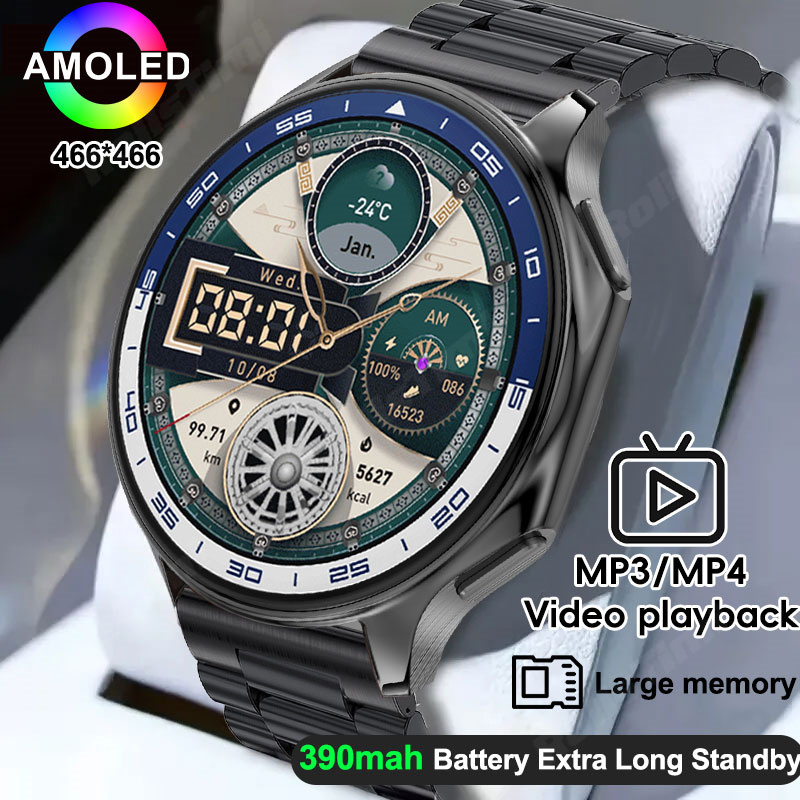 Smartwatch X - 1.43 AMOLED Smart Watch 3D Surround
