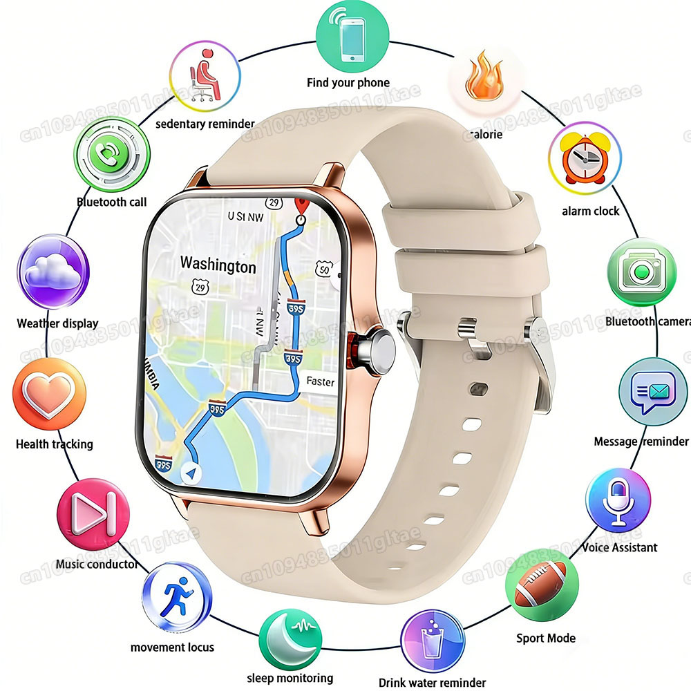 Smartwatch Instagram - 2026 Women Smart Watch Fitness Clock