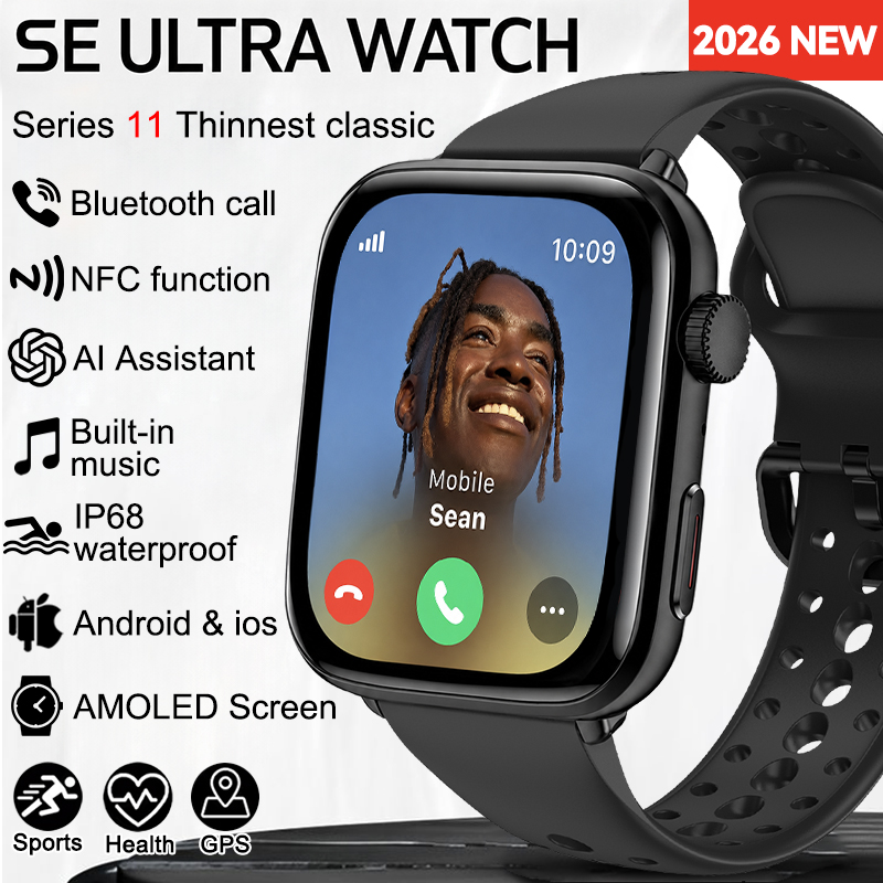 Android Smartwatch Accessories - 2026 New SE Ultra Series 11