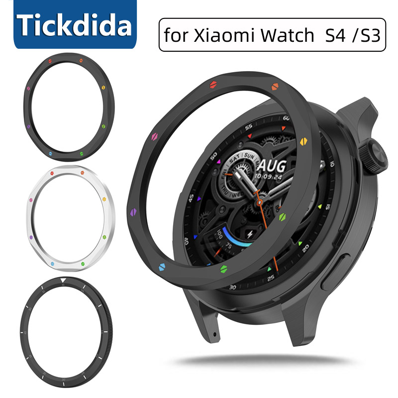 Xiaomi Smartwatch S3 Accessories - Metal Bezel Ring Case For Xiaomi