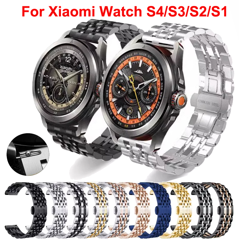 Xiaomi Smartwatch S3 Accessories - Stainless Steel Strap For Xiaomi Watch