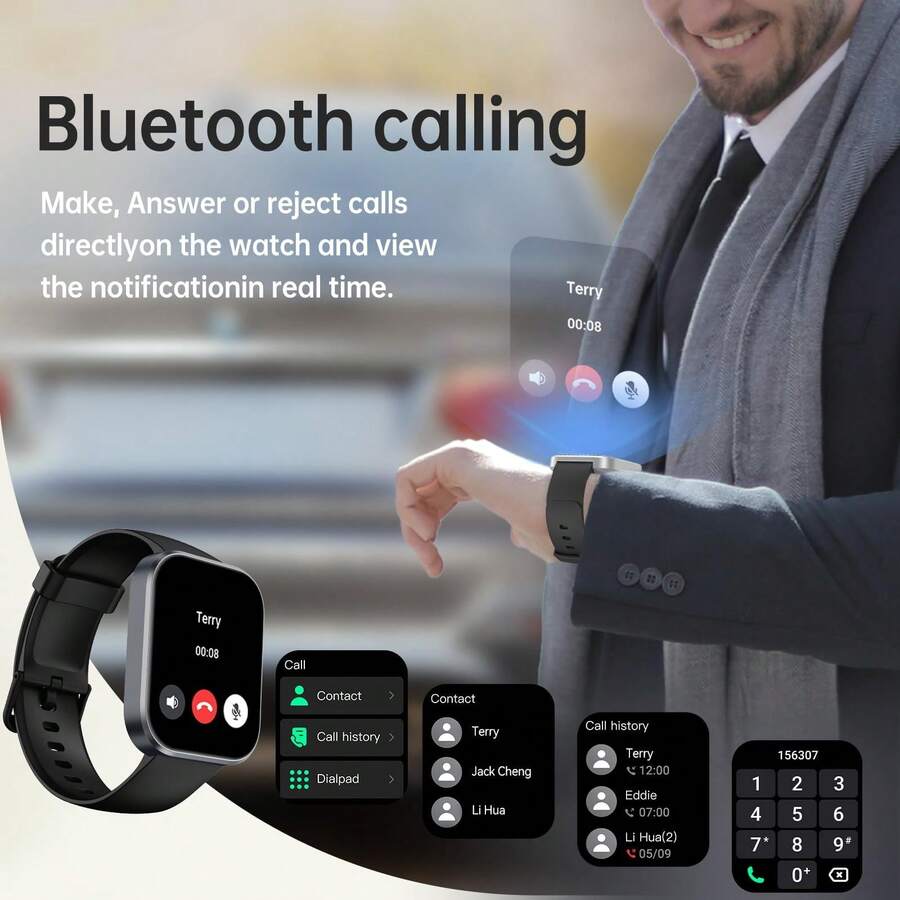 Smartwatch X18 - OUKITEL 2026 Smart Watch For Men