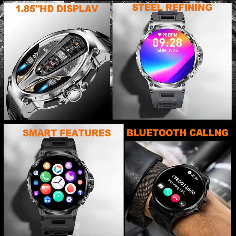 NORTH EDGE 1.85' HD Display Sm - Smartwatch Instagram 评论和价格