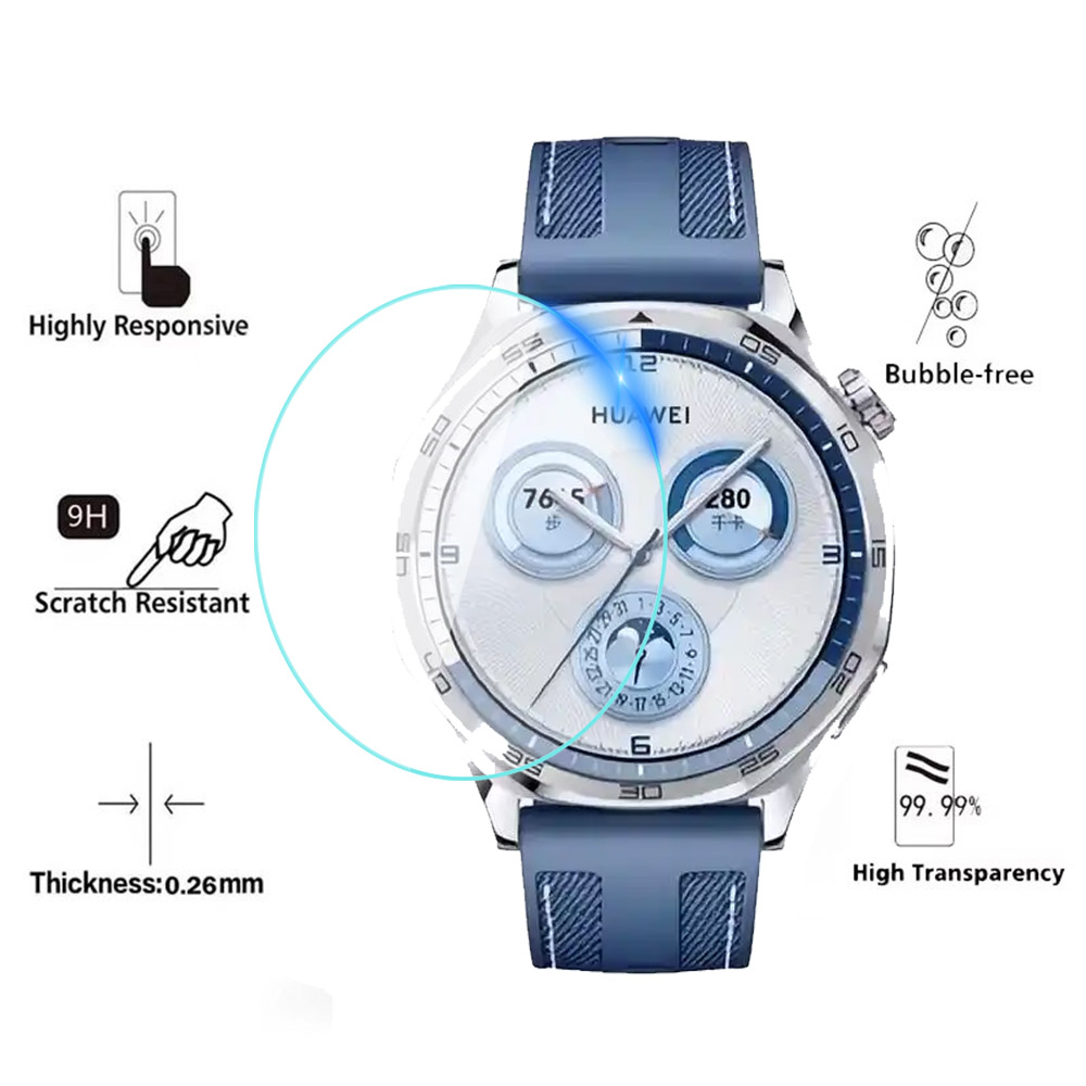 Tempered Glass for Huawei Watc - Titan Smartwatch Accessories 评论和价格