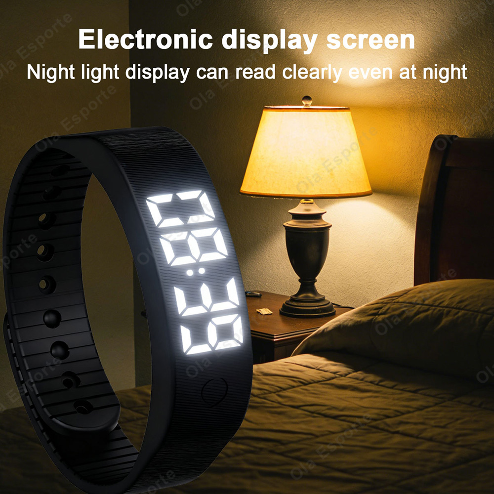 Smart Bracelet LED Digital Wat - Android Smartwatch Accessories 评论和价格