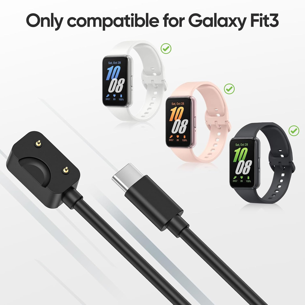 Black USB-C Charging Cord for  - Best Smartwatch Accessories 评论和价格