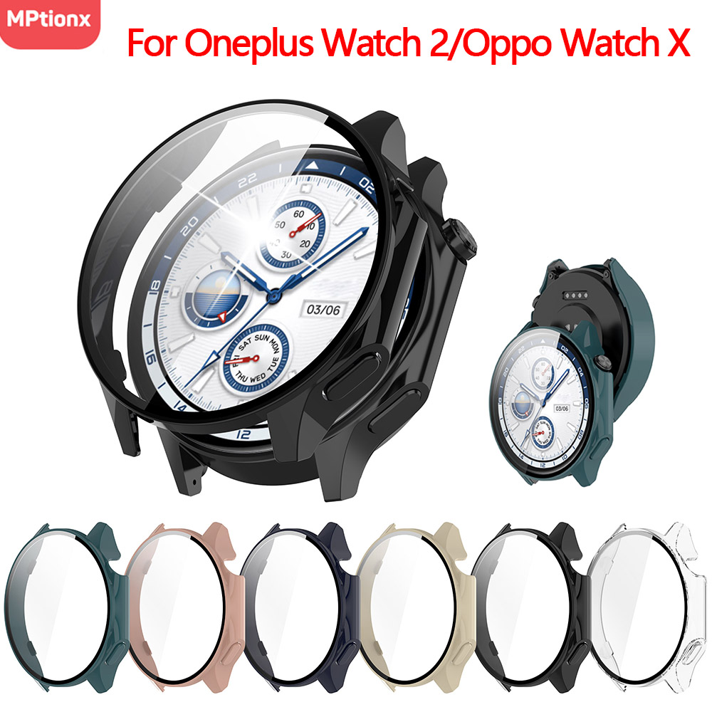 PC Case+Glass for Oneplus Watc - Smartwatch X 评论和价格