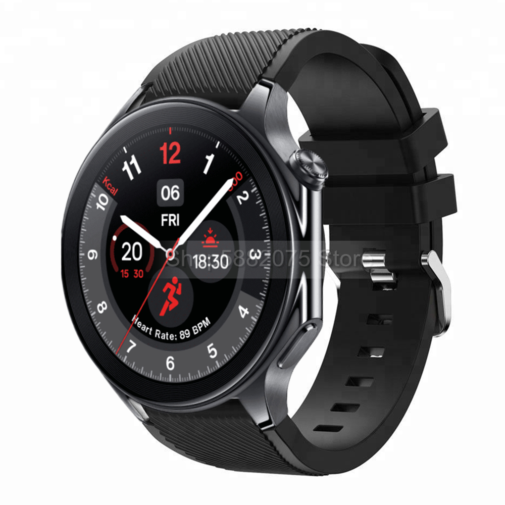 22mm Silicone Strap For OPPO W - Smartwatch X 评论和价格