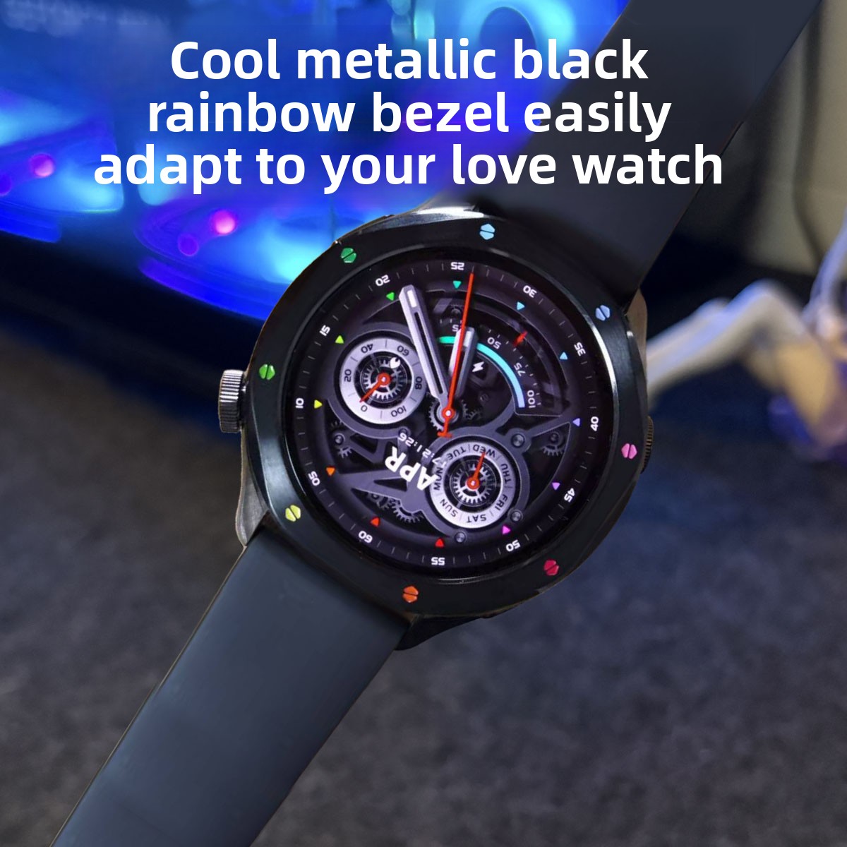 Metal Bezel Ring Watch Bezel S - Xiaomi Smartwatch S3 Accessories 评论和价格