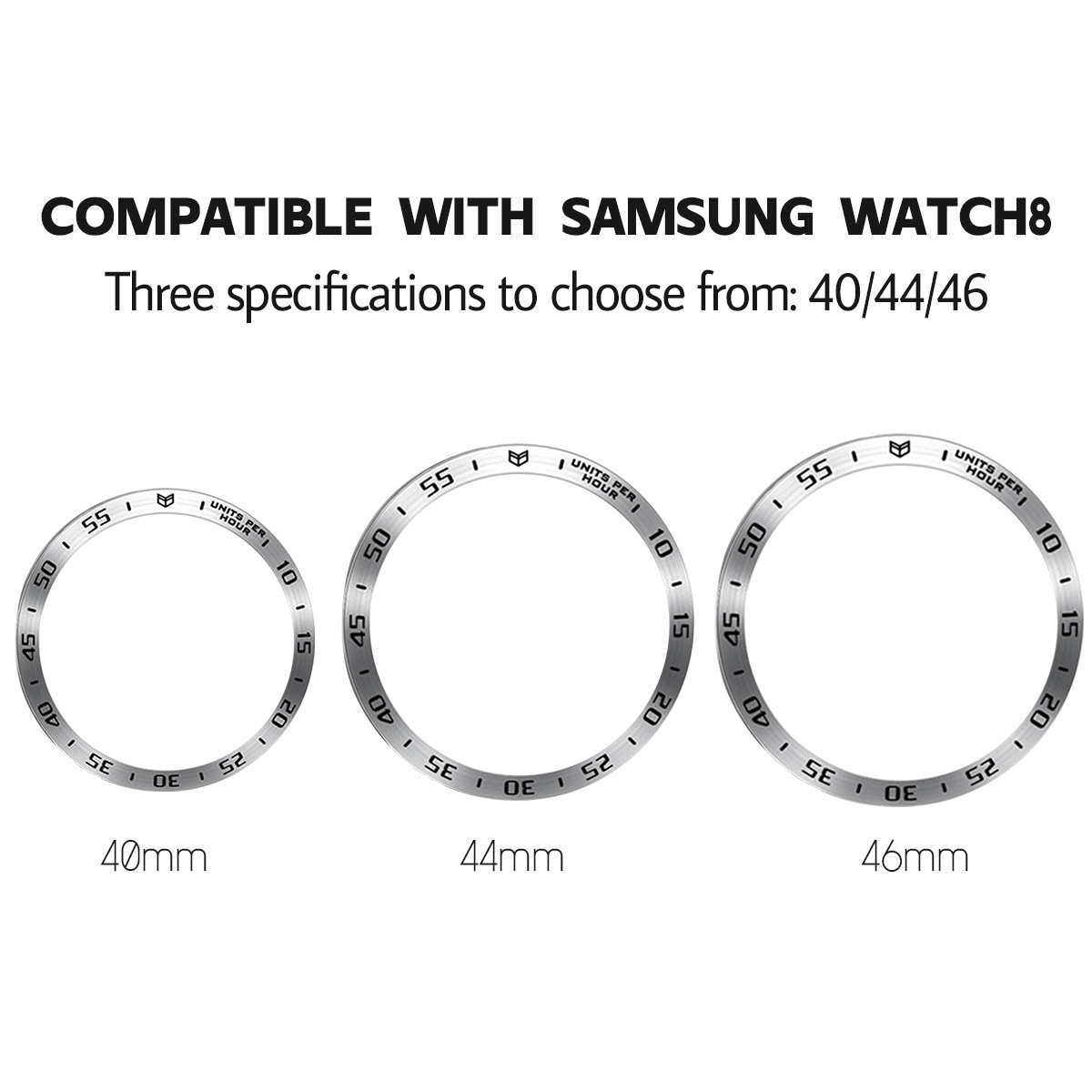 Metal Bezel Ring for Samsung G - Accessories For Galaxy Watch 5 评论和价格
