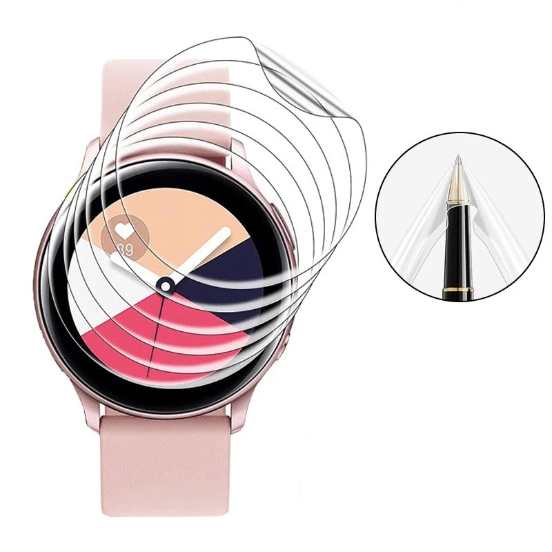 5Pcs Hydrogel Protective Film  - Watch Face Protector 评论和价格