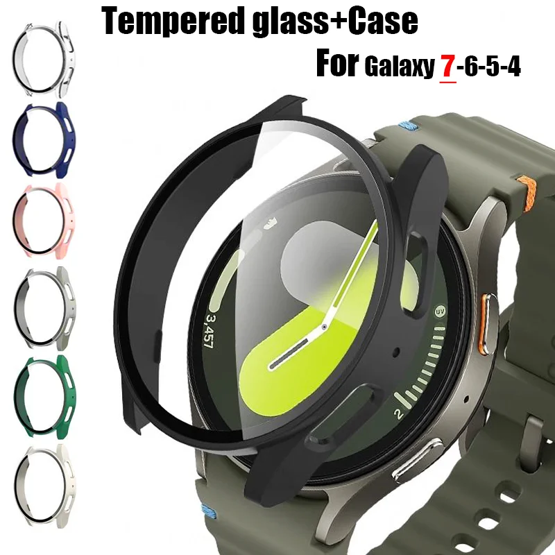 Tempered Glass+Case for Samsun - Accessories For Galaxy Watch 5 评论和价格