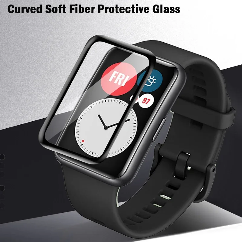 Soft Glass For Huawei Watch Fi - Smart Watch Accessories 评论和价格