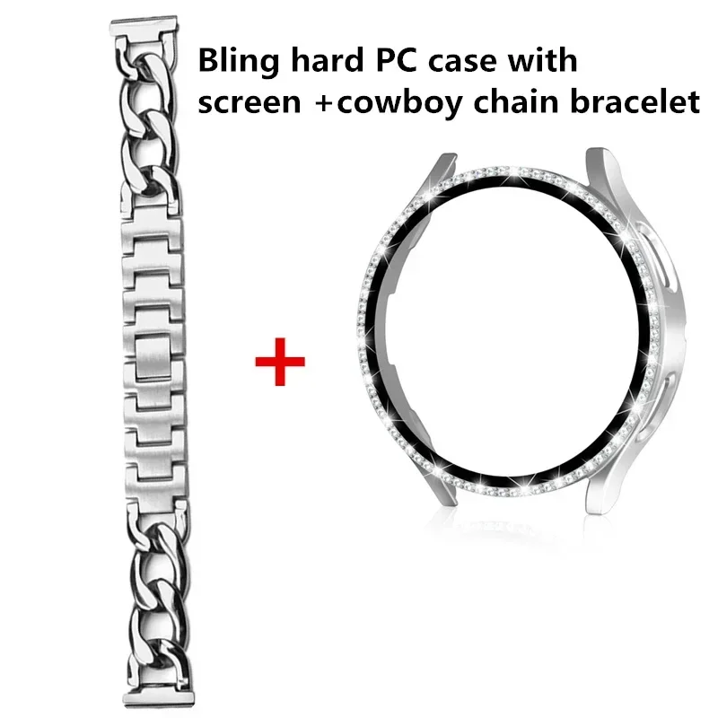 Bling Case+Bracelet for Samsun - Accessories For Galaxy Watch 5 评论和价格