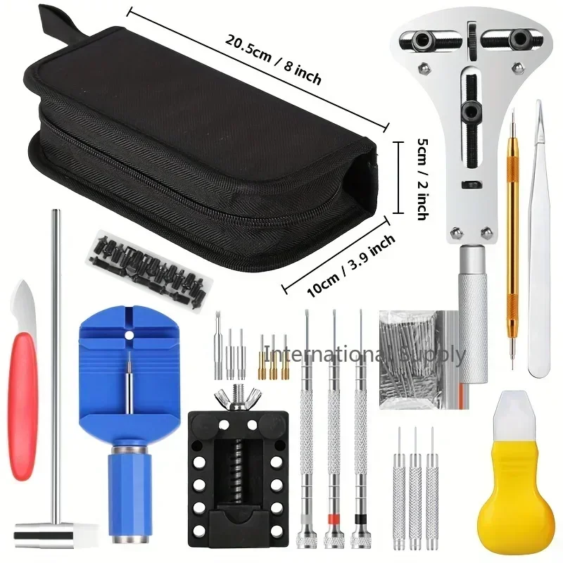 147Pcs Watch Repair Tool Set W - Tool Kit Strap Change 评论和价格