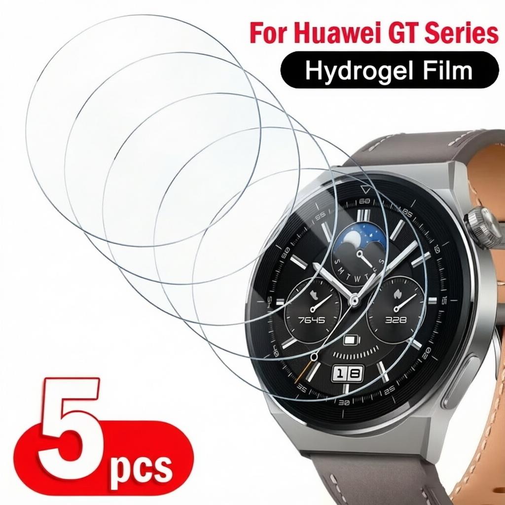 1-5Pcs Hydrogel Film For Huawe - Smart Watch Accessories 评论和价格