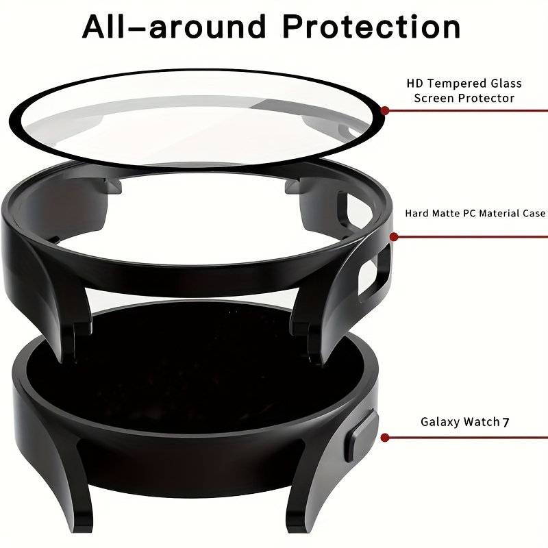 2pcs Screen Protector Case for - Accessories For Galaxy Watch 5 评论和价格