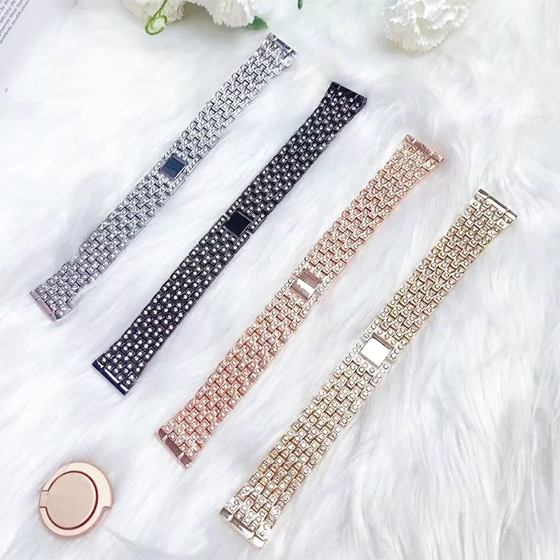 Stainless Steel With Diamond W - Titan Smartwatch Accessories 评论和价格