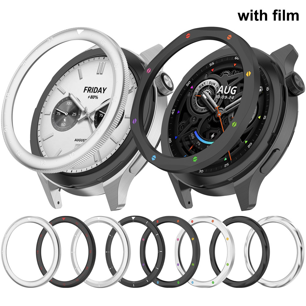 Metal Bezel Ring For Xiaomi Wa - Xiaomi Smartwatch S3 Accessories 评论和价格