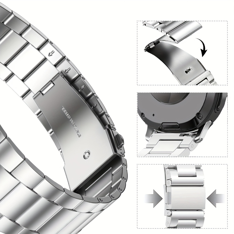 Stainless Steel Strap For Sams - Titan Smartwatch Accessories 评论和价格