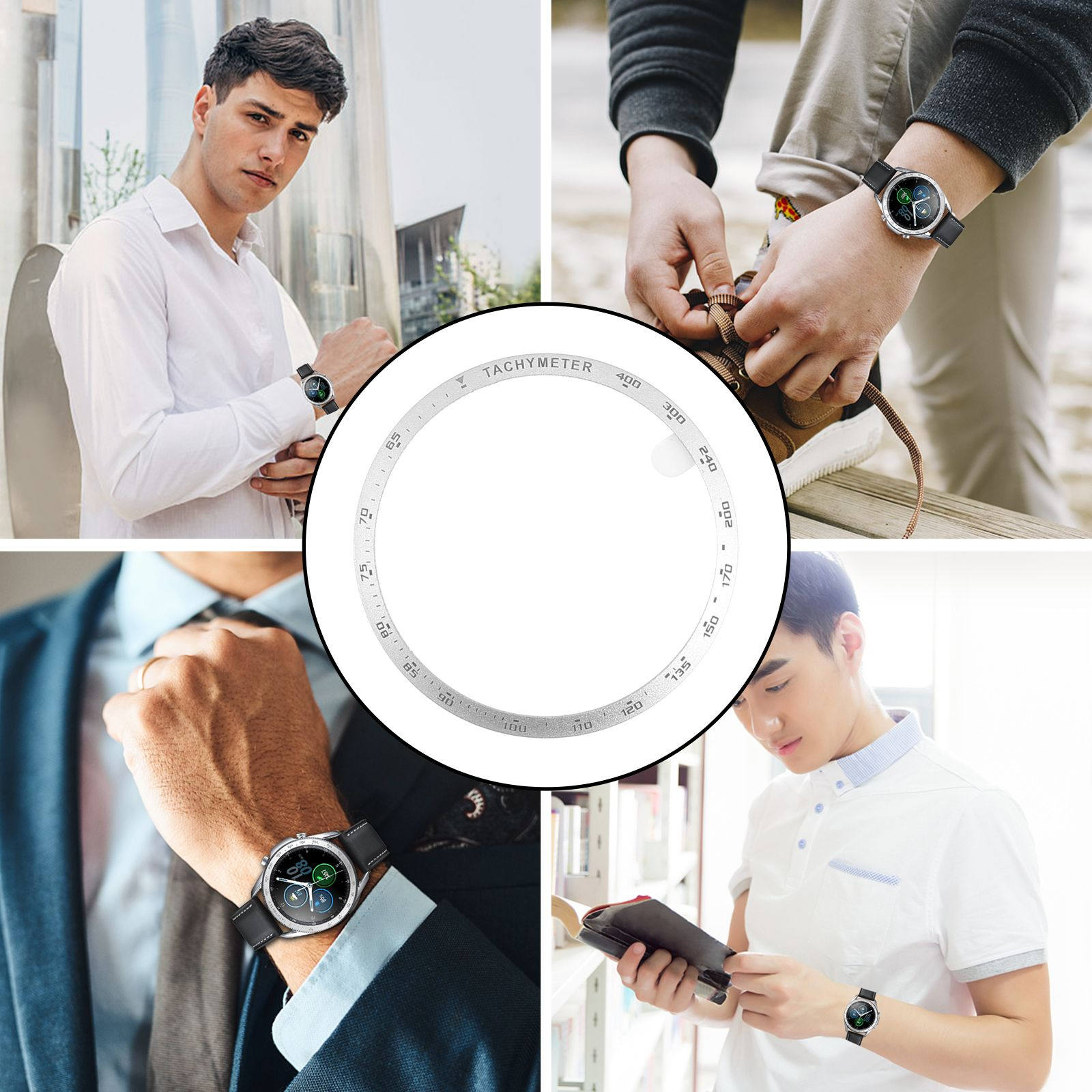 Aluminum Alloy Watch Bezel Pro - Smartwatch Case 评论和价格