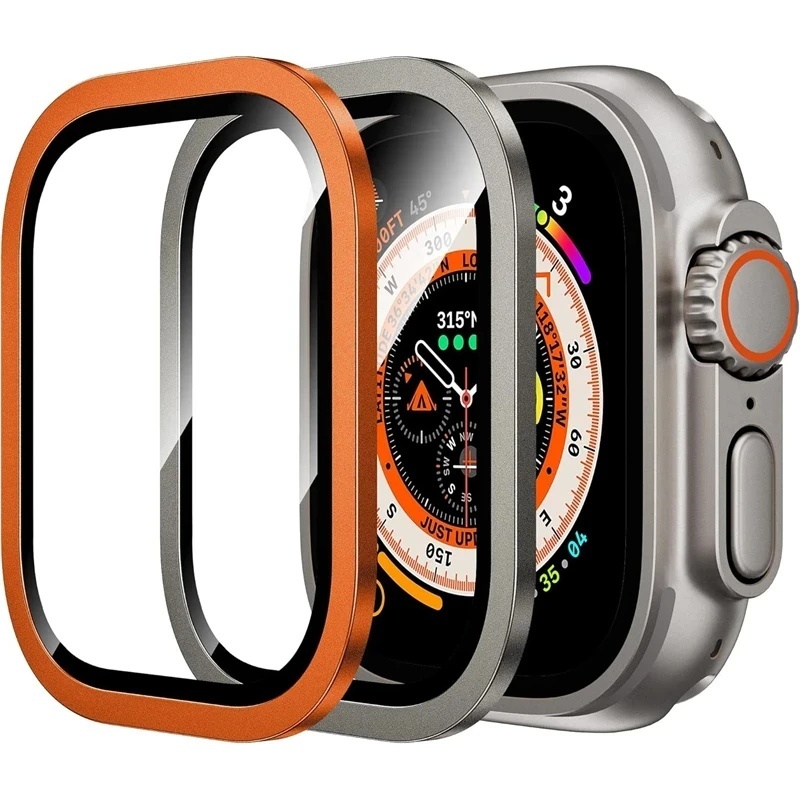 2PCS Aluminium Alloy Case+Temp - Smartwatch Case 评论和价格