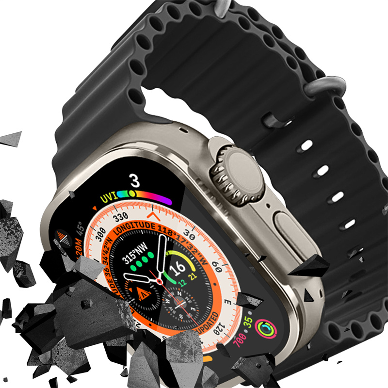 2PCS Aluminium Alloy Case+Temp - Smartwatch Case 评论和价格