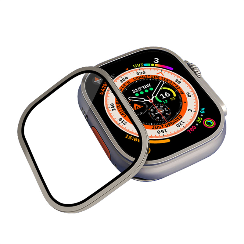 2PCS Aluminium Alloy Case+Temp - Smartwatch Case 评论和价格