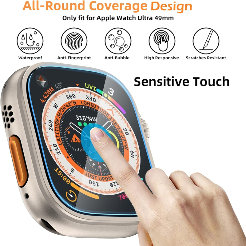 Tempered Glass For Apple Watch - Watch Face Protector 评论和价格