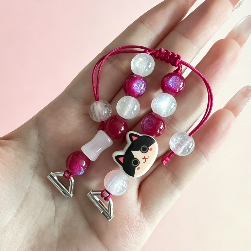 Macaron Beaded Smart Watch Str - Smart Watch Accessories 评论和价格