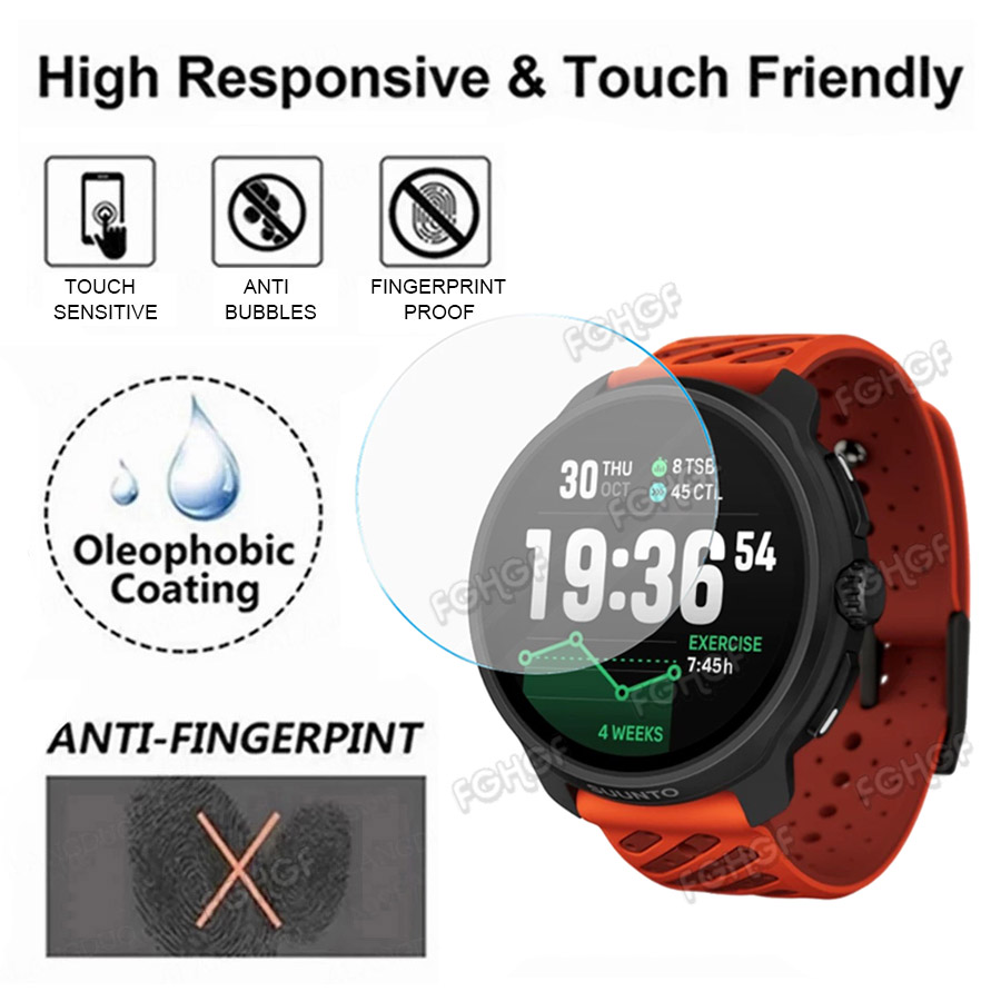 Tempered Glass Protective Film - Smart Watch Accessories 评论和价格