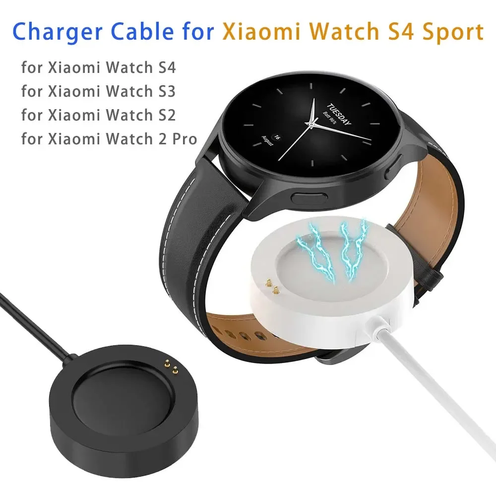White Smartwatch Charging Cabl - Xiaomi Smartwatch S3 Accessories 评论和价格