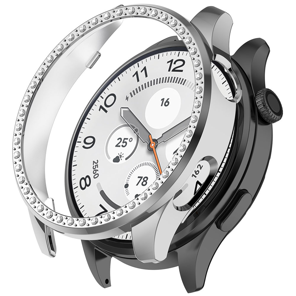 Bling PC Case + Glass Film For - Android Smartwatch Accessories 评论和价格