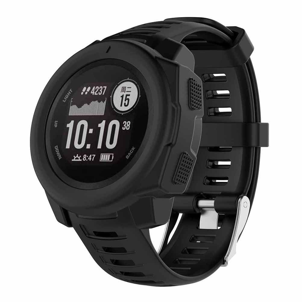Black Silicone Protective Case - Smartwatch Case 评论和价格