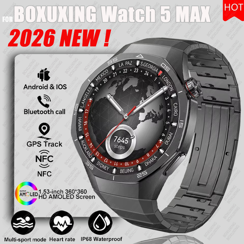2026 New BOXUXING Watch 5 MAX  - Smartwatch Instagram 评论和价格