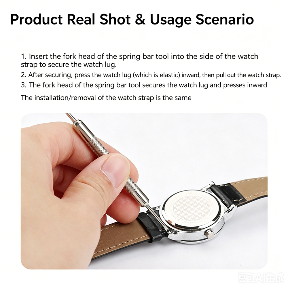 16Pcs Watch band adjust tool U - Tool Kit Strap Change 评论和价格