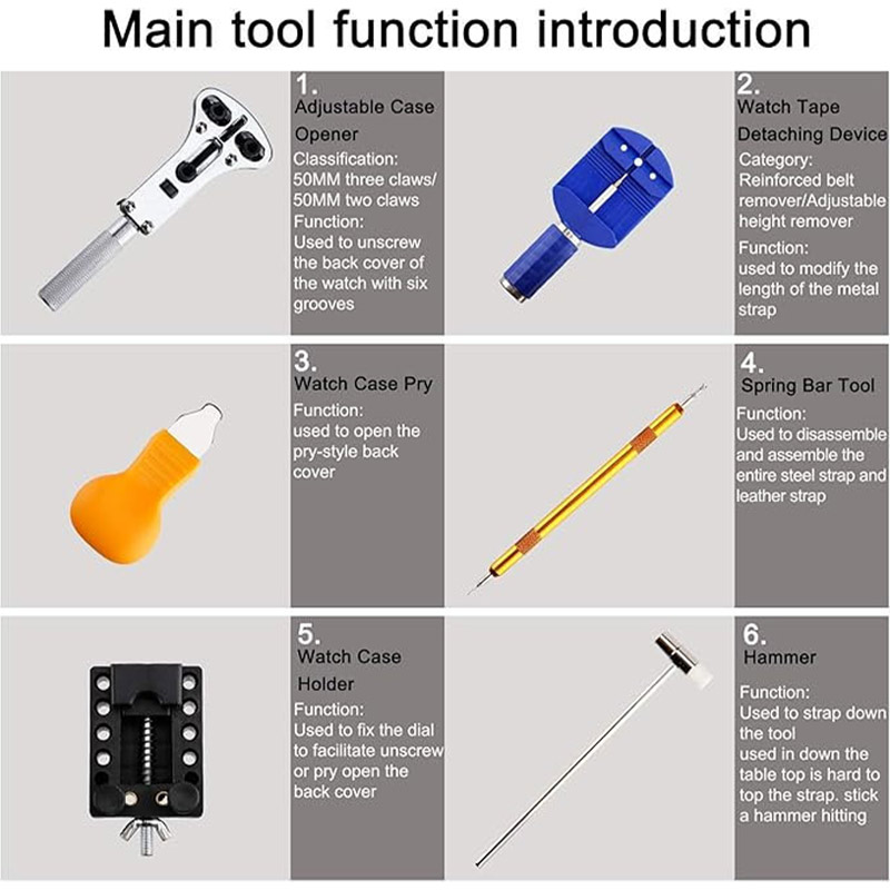 Professional Watch Repair Kit  - Tool Kit Strap Change 评论和价格