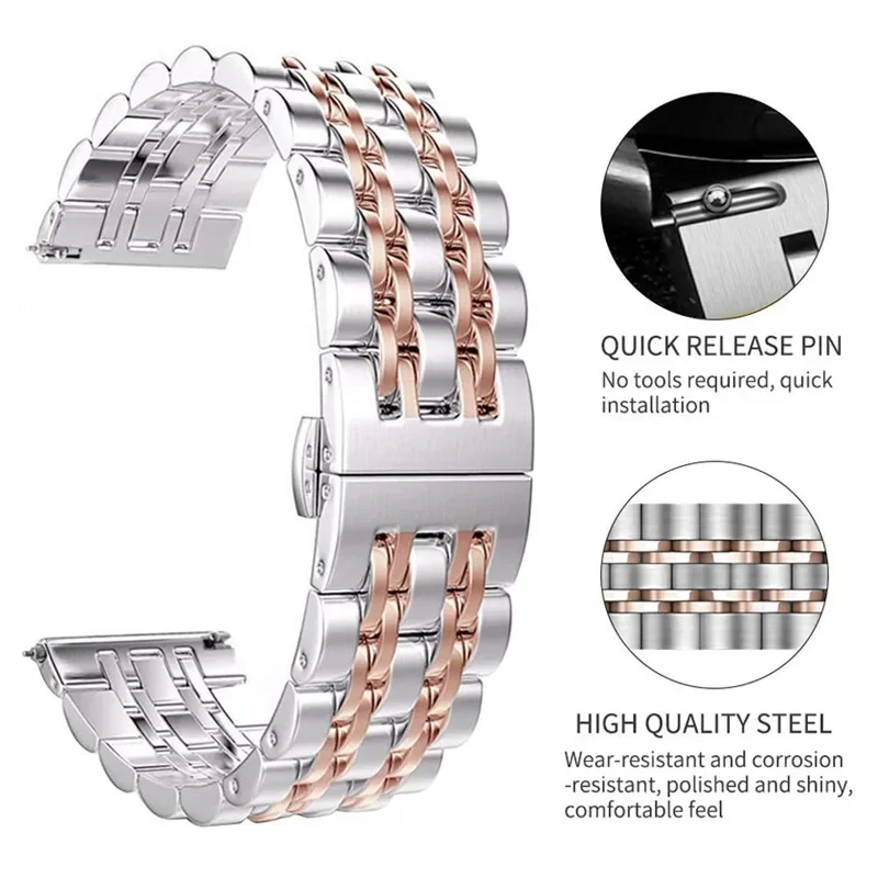 Stainless Steel Strap For Xiao - Xiaomi Smartwatch S3 Accessories 评论和价格