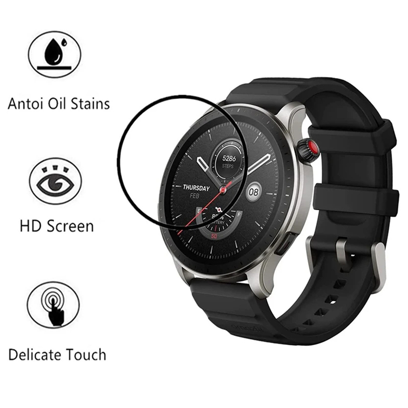 For Amazfit GTR 4 Screen Prote - Smart Watch Accessories 评论和价格