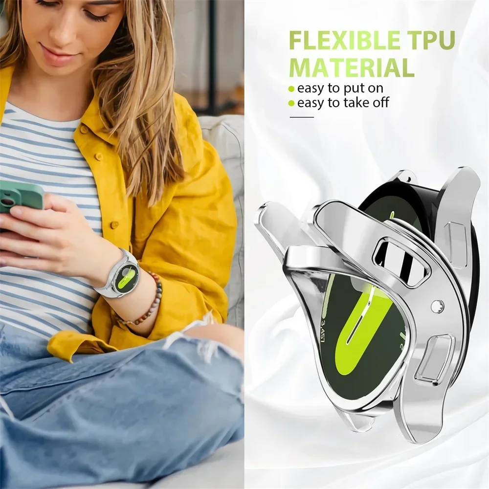 1-4pcs Case for Samsung Galaxy - Accessories For Galaxy Watch 5 评论和价格