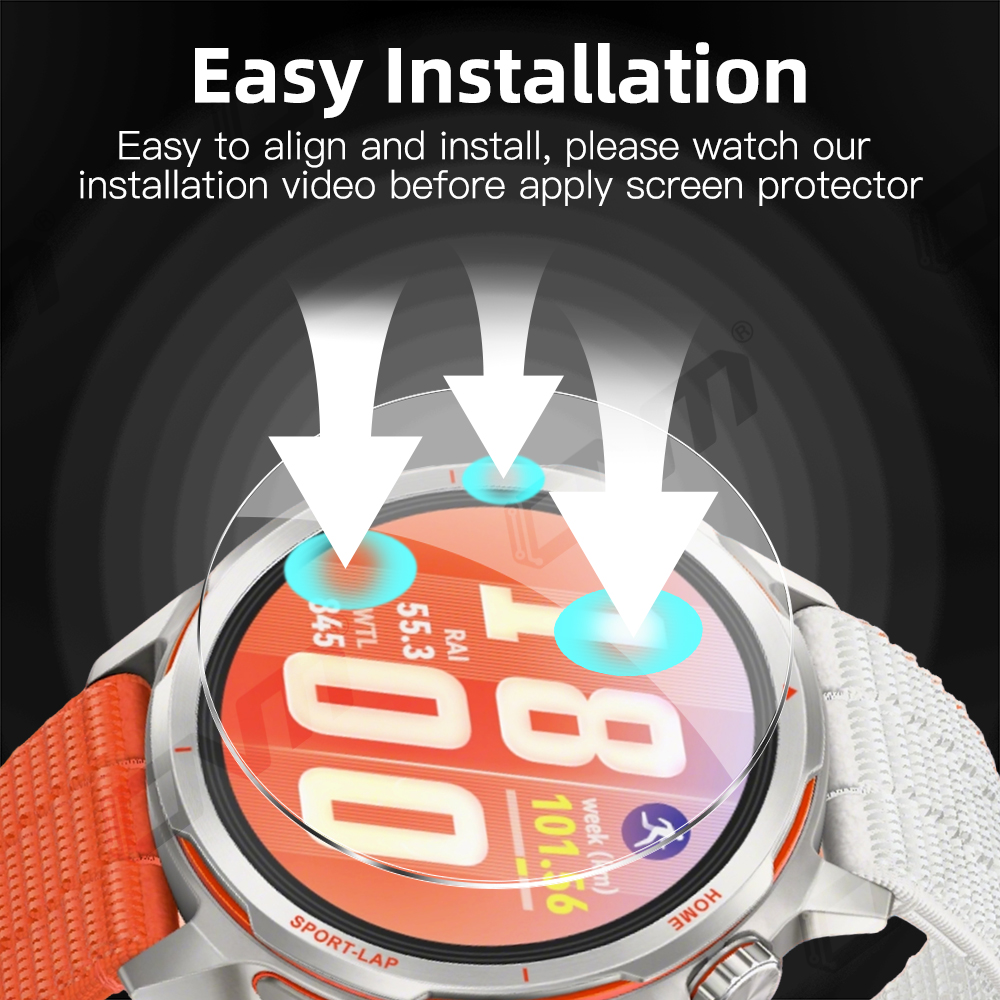 9H Tempered Glass For Huawei W - Titan Smartwatch Accessories 评论和价格