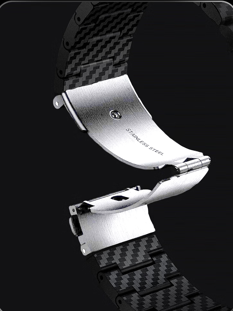 Carbon Fiber Strap For Xiaomi  - Xiaomi Smartwatch S3 Accessories 评论和价格