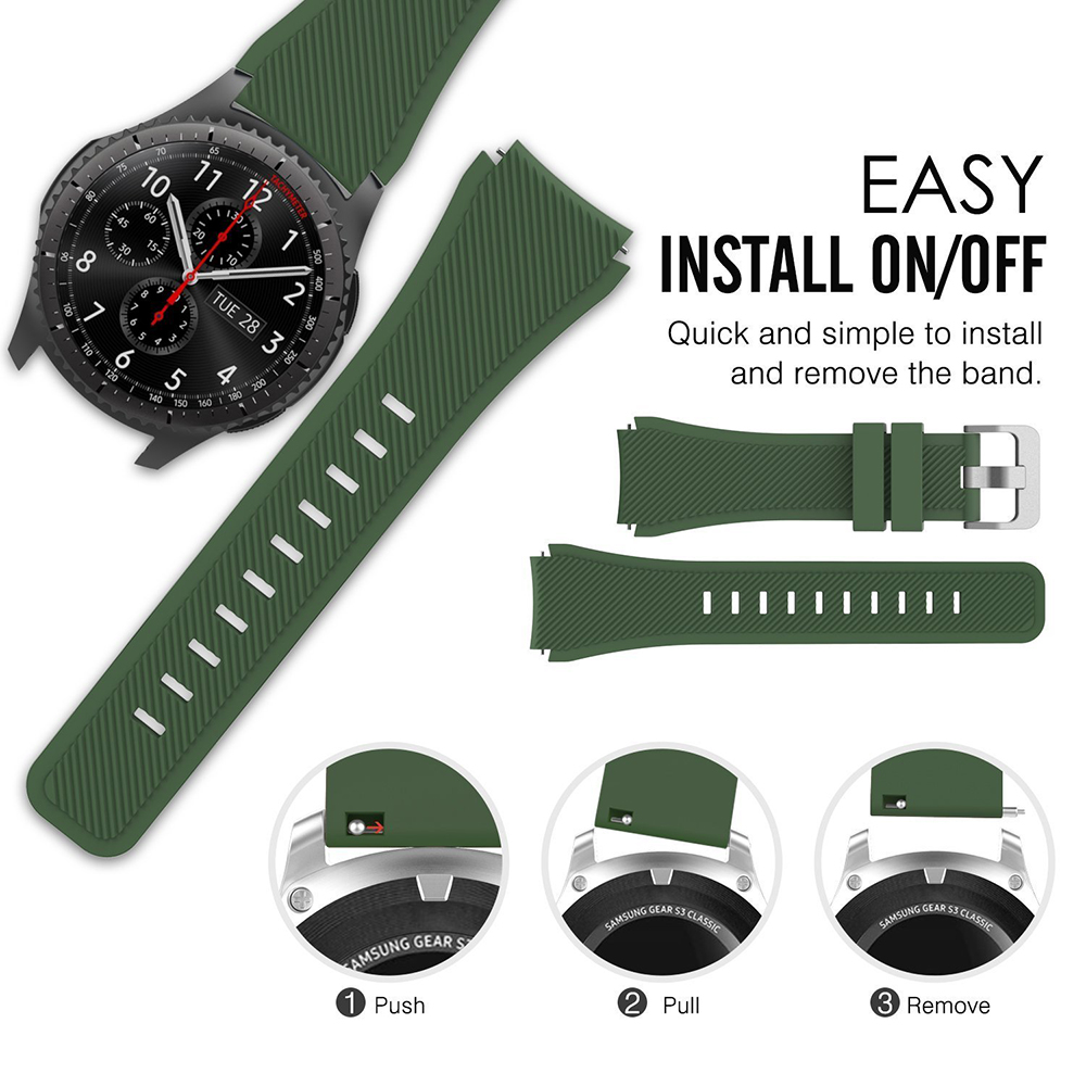 20mm 22mm Band for Samsung Gal - Titan Smartwatch Accessories 评论和价格