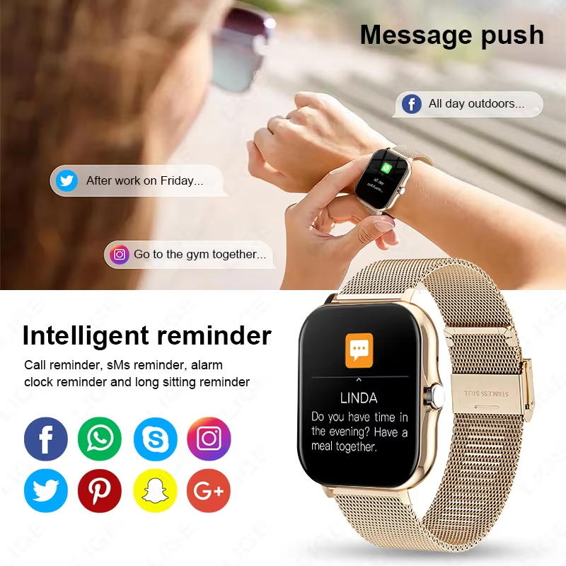 LAXASFIT New Smart Watch Multi - Smartwatch Instagram 评论和价格