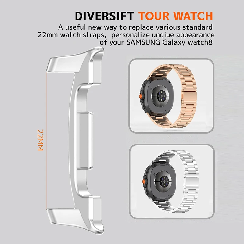 22mm WatchBand Connector for s - Smart Watch Accessories 评论和价格