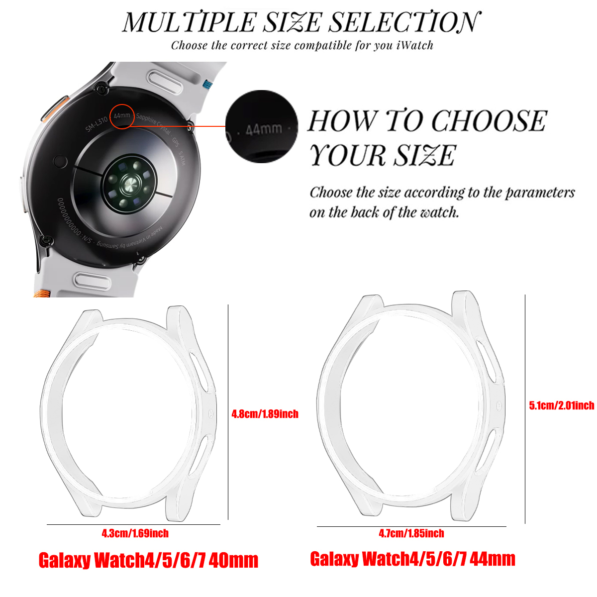 3PCS 9H Tempered Glass Screen  - Watch Face Protector 评论和价格